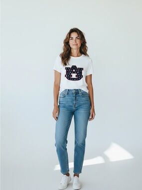 Queen of Sparkles Auburn Tee